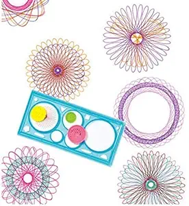 MEOL Spirograph - Geometric Ruler Drafting Tools Stationery for Students Drawing Set Learning Art Sets Creative Gift for Children - 2 Sets