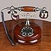 Produktbild Dough.Q Retro Wand Vintage Telefon,Wählscheibe Antik Festnetz Telefon,geeignet Aus Holz Und Metall Telefon Für Hause,Büro, Luxus Haus, Sterne Hotel, Kunstgalerie, Mit Echter, Rotierender Wählscheibe