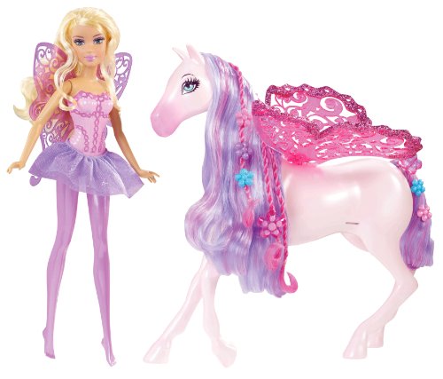 Barbie X4941 Fairytale Fairy Doll & Pegasus Horse Playset