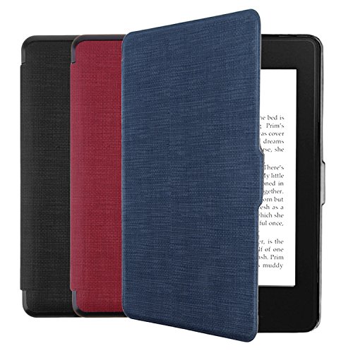 Tsing Kindle Paperwhite Hülle, Smartshell Case Kompatibel für Alle Kindle Paperwhite Die dünnste und Leichteste Schutzhülle (für Alle Vorgängermodelle von 2012, 2013, 2014 und Den Neuen Kindle Paperwhite 2015) (Blau) - 6
