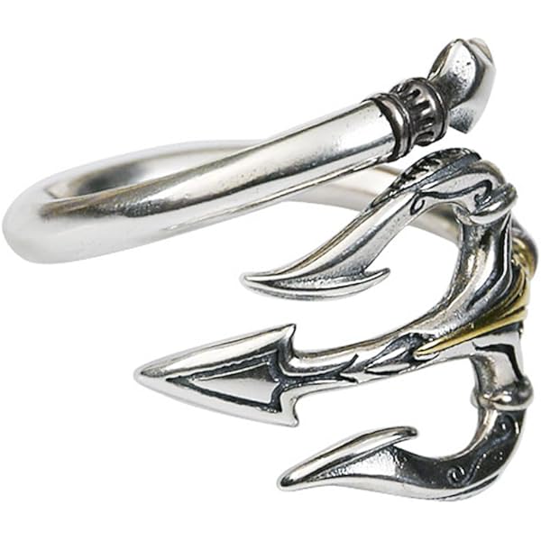 7 pezzi Set Punk Hip Hop Anello da uomo in acciaio inossidabile Vintage Spider Bat Skull Serpente a due teste Anelli di apertura Gioielli Accessori gotici  36
