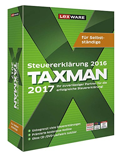 Preisvergleich Produktbild Lexware TAXMAN 2017 - (v. 23.00) - Lizenz - 1 Benutzer
