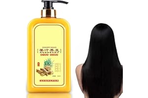 LUCKKY Ginaday Instant Ginger Hair Regrowth Shampoo,500ml Ginger Shampoo for Hair Growth,Ginger Hair Care Shampoo for Thinning Hair,Anti-Hair Loss Hair Shampoo,Hair Growth Shampoo,Hair Loss Treatment