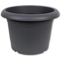 Centi Pflanzkübel Zylinder d= 40 cm, Anthrazit, Polypropylen