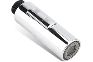 ALVINLITE Tête de pulvérisation de robinet d'évier de cuisine - Tête de remplacement Tête de pulvérisation extractible Bec 2 Fonctions Pièce de rechange de buse