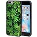Produktbild iPhone 7 Plus Case, Slim Anti-Scratch Shockproof Silicone TPU Back Protective Cover Case for iPhone 7 Plus 5.5 Inch,Marijuana Kush Weed