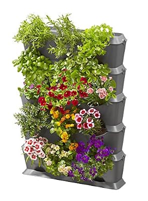 Gardena Natureup Kit de Réservoir d'Eau pour Extension de Arrosage Pots de Plantes, Gris, 8.5 x 13.5 x 26.5 cm