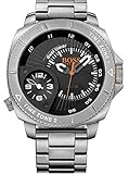 BOSS Orange Herren-Armbanduhr SAO Paulo Dual Time Analog Quarz Edelstahl 1513211