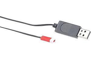 Simulus Zubehör zu Kleine Drohne: USB-Ladekabel für Quadrocopter GH-4.FPV, 60 cm (Drone mit Kamera, Faltbarer WiFi-FPV-Quadrocopter, Kabel)