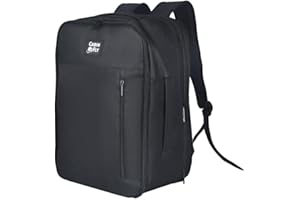 CabinFly Pacemaker 40 x 30 x 25 cm Eurowings plecak Smartwings bagaż podręczny torebka 40 x 30 x 20 cm Wizzair Transavia, czarny, 40x30x20/25cm, Plecak