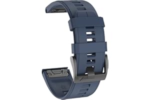 ISABAKE Correa para Garmin Fenix 6/Fenix 6 Pro/Fenix 5/Fenix 5 Plus, Quickfit 22mm Pulseras de Repuesto para Forerunner 935/945, Approach S60