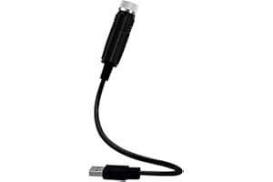 JSDOIN LED Roof Atomphere Light Adjustable Multiple Modes USB Night Star Ceiling Lights LED Roof Star Light Car Star Lights Projector for Car/Home/Party (Red)