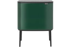 Brabantia Pattumiera da cucina, 36 l, colore Verde pino