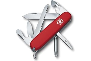 Victorinox Scyzoryk Hiker (13 funkcji, piła do drewna, śrubokręt Phillips, wykałaczka) czerwony