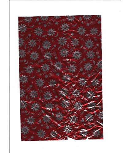 Okayji - Aluminium Printed Chocolate Wrapping Wrapper Paper 50 Sheets Pack RS.210 (30.00% Off) - Amazon Okayji - Aluminium Printed Chocolate Wrapping Wrapper Paper 50 Sheets Pack RS.210 (30.00% Off) - Amazon