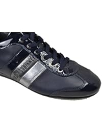 BIKKEMBERGS SPRINGER 089 M PAT /LEATHER BLUE T43