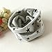 Koly Autumn Winter Baby Girl Boy Collar Scarf Cotton O Ring Neckerchief Scarves (Grey)
