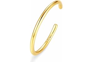Roheafer Anillos de Oro de 14K para los Dedos de los Pies Anillos Ajustables para Mujere Anillos Delgados Anillo Abierto Joyas de Playa para pies