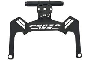 LongGreat Supports de véhicule en Aluminium Moto GPS Support de Support de Support de téléphone adapté pour Honda Forza125 2017-2020