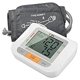 EBL Oberarm Blutdruckmessgerät mit Digitales LCD Display und Speichermodus für 2