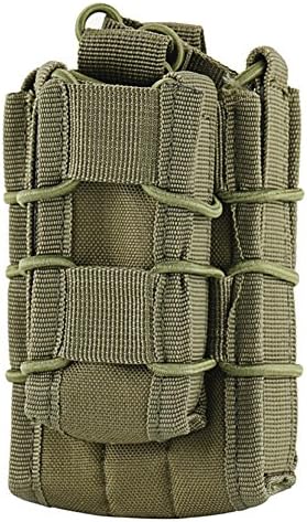 Zdmathe Double Mag pouch MOLLE Tactical Open Top Decker Single Rifle Pistol Mag Pouch Cartridge Clip Pouch Hunting Bag