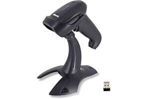 Alacrity 2D QR 1D Bluetooth Barcode Scanner, Bluetooth/2.4 GHz Wireless/USB Wired 3 in 1, Handsfree/Screen Scanning Supported, for PC Laptop Tablet Smart Phone