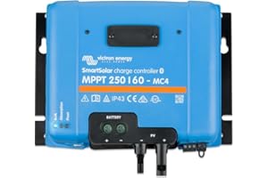Victron Energy SmartSolar MPPT Contrôleur de Charge Solaire 250 V 60 amp 12/24/36/48 Volt (Bluetooth) pour MC4