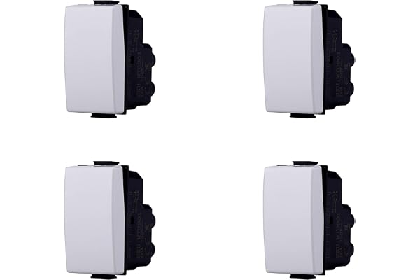 Frutti Sockets Switchar Kompatibel med Bticino Matix (4 st Avledare)