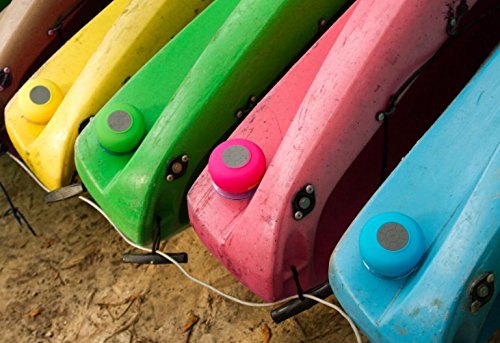 Splash Tunes Shower Speaker - Waterproof Bluetooth Shower Speaker  Portable  Hands-Free  Wireless  Water Resistant  Shower Speaker with Built-in Mic a