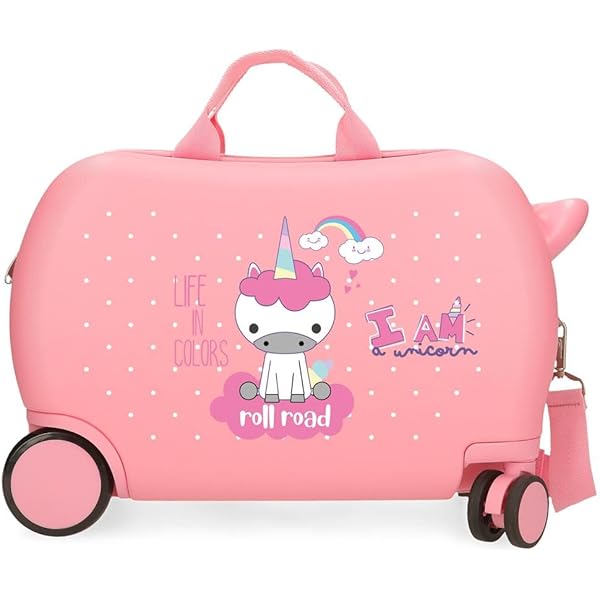 Maleta Juguete Maleta Correpasillos Smiler Rosa Molto Juguete Y