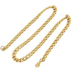 Collier Homme Caoutchouc 50 Cm Avec Croix Acier Inoxydable - Pochette Velours Noir - Cadeau Homme - 10