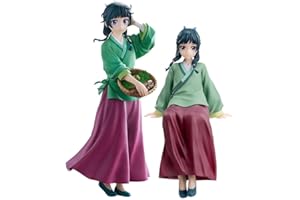 Gooyeh Maomao Figure The Apothecary Diaries Maomao Figure Anime Statue Model 14 cm + 17 cm Car Decoration Cartoon Girl Sculpture Collectible for Fans