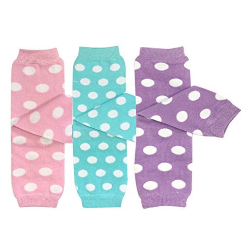 Bowbear Baby 3-Pair Colorful Leg Warmers -  - 