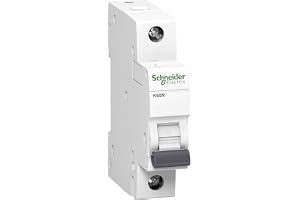Schneider A9K02104 ledningsskyddskontakt K60N 1P, 4A, C karakteristik, 6 kA