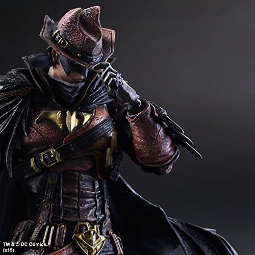 DC COMICS Variant Play Arts Kai Batman Timeless Wild West Action Figure