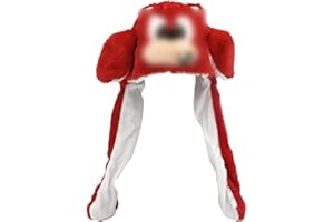 Tomicy Cappello da Cartone Animato con Orecchie Che Si Muovono Cappello di Peluche con Orecchie Mobili,Cappello Carino con Airbag per Feste Hedgehog Anime Series Cosplay