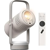 XGIMI Vibe One with Battery, Smart Portable Mini Projector, 1080p Projector, Google TV with Netflix, Sound by JBL, Auto Focus