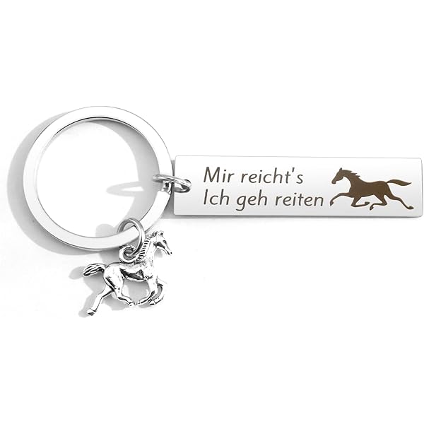 ZexJpr Pferde Schmuck Set - Halskette Und Armband Für Pferdeliebhaberinnen