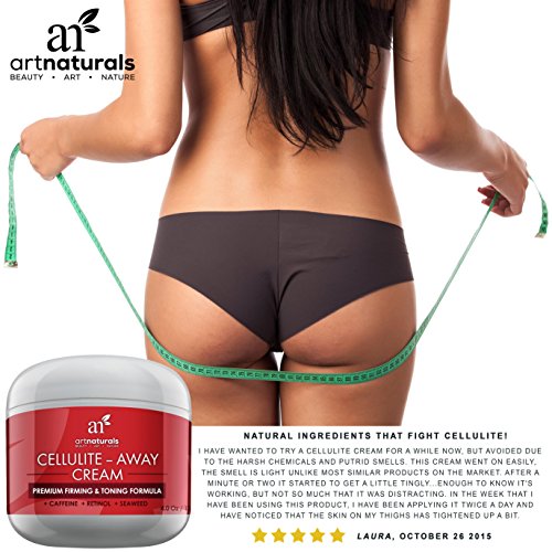 ArtNaturals Anti Cellulite Zellulitis Creme – mit Retinol, Koffein & Seetang – 120 ml - 6