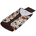 Infantastic Fleece-Winter Footmuff DIFFERENT COLOURS (Brown with Pattern (Happy Flower))