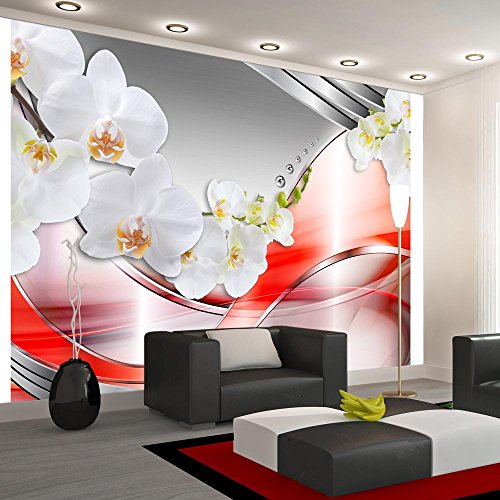 FOTOTAPETE 400x280 cm - VLIES TAPETE PREMIUM - PROFI QUALITÄT - Top moderne Wanddeko - Riesen Wandbild - Top Design Tapete - Neue exklusive Edition mit noch besser Druckauflösung - Deutsches Premium Vlies - Blumen 10110906-88