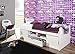 Produktbild lifestyle4living Funktionsbett, Schlafzimmerbett, Einzelbett, Bett, Bettgestell, Jugendbett, Kinderbett, 2 Schiebetüren, 1 Schubkasten, 2 Ablagefächer, alpinweiß