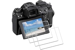 iDaPro Osłona ekranu do Nikon Z50 II Z50II Z7 / Z6 / Z5[3Pcs],szkło hartowane, twardość 9H, odporne na zarysowania, odporne na pęcherzyki powietrza, łatwa
