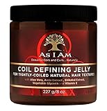 curling jelly for low porosity hair As I Am Coil Defining Jelly for Defining Tightly-coiled Natural Hair Textures 8oz