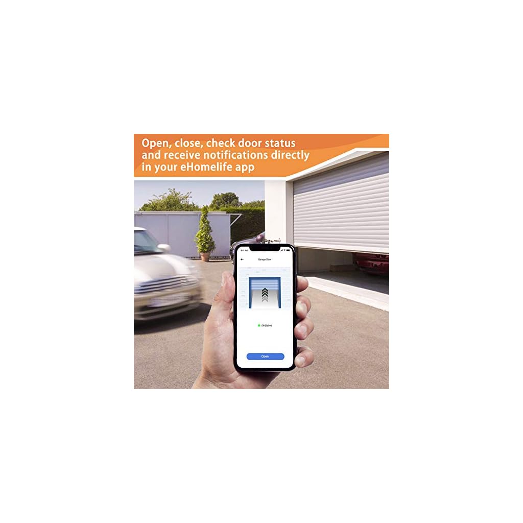 Wi-Fi Controlador de Puerta de Garaje. Se Puede Usar con el Control