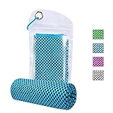 ROPA DEPORTIVA MULTIUSOS: es perfecta para deportistas o aficionados al golf, natación, fútbol, bolos, correr y viajeros de deportes. Permanezca en los días calurosos de verano, entrenamientos, aventuras al aire libre o si alguien tiene migrañas. Si suda mucho, enjuague "agua salada" de vez en cuando. La sal reduce la velocidad de evaporación / enfriamiento.