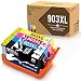 Produktbild STAROVER 4x Kompatibel Druckerpatrone für HP 903 XL 903XL Tintenpatronen für HP Officejet Pro 6950 6960 6970 6975 All-in-One Drucker (1 Schwarz+1 Cyan+1 Magenta + 1 Gelb, mit Neuestem Chip)