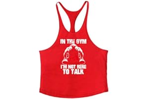 BODYGO Uomo Canotte Sportivo Bodybuilding Canotterie Palestra Muscolo Formazione Veste Sport Tank Top Senza Manica