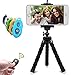 Produktbild Vicstar Handy Stativ Flexibel Smartphone Stativ Mini Kamera Dreibeinstativ 2-in-1 Robust Kugelkopf Octopus Handy Kamera Dreifuß Stativ Tripod mit Bluetooth Fernbedienung Outdoor Handy Halter Halterung für kamera, iPhone, Sumsung und andere Android-Smartphone