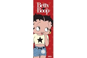 CAROUSEL CALENDARS Betty Boop Slim Calendar 2024